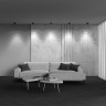 Потолочный светильник MAYTONI ALFA LED C065CL-8W2,7K-SQ-B